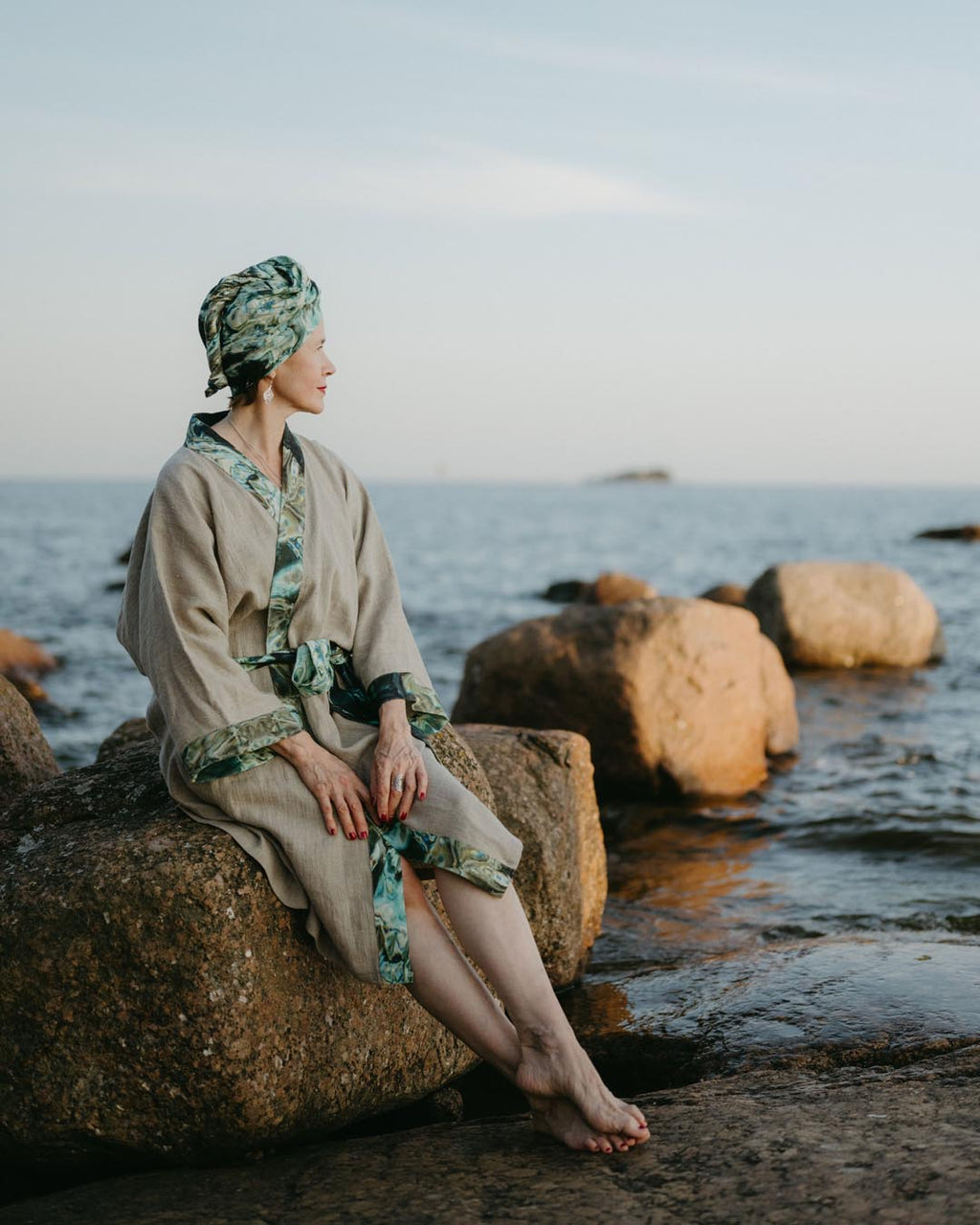 Kylpytakki-Aamutakki - Merisulhanen